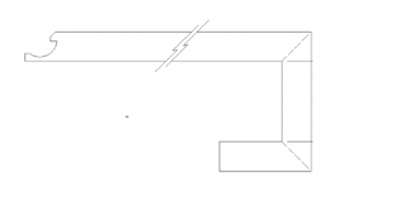 Custom Stair Nosing with Return