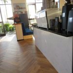 Counter Top Of A Coffee Shop - Laminate Flooring Solutions - Woodland Lifestyle